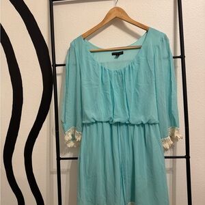 Chic Turquoise Dress